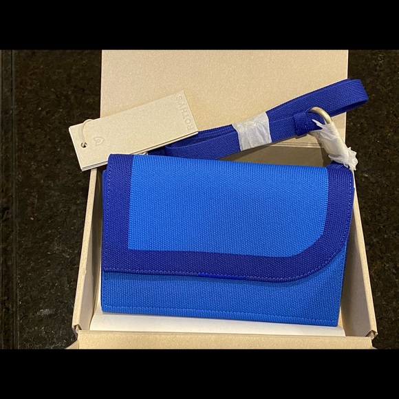 Rothy's Handbags - Rothy’s Lazuli Blue Belt Bag NEW